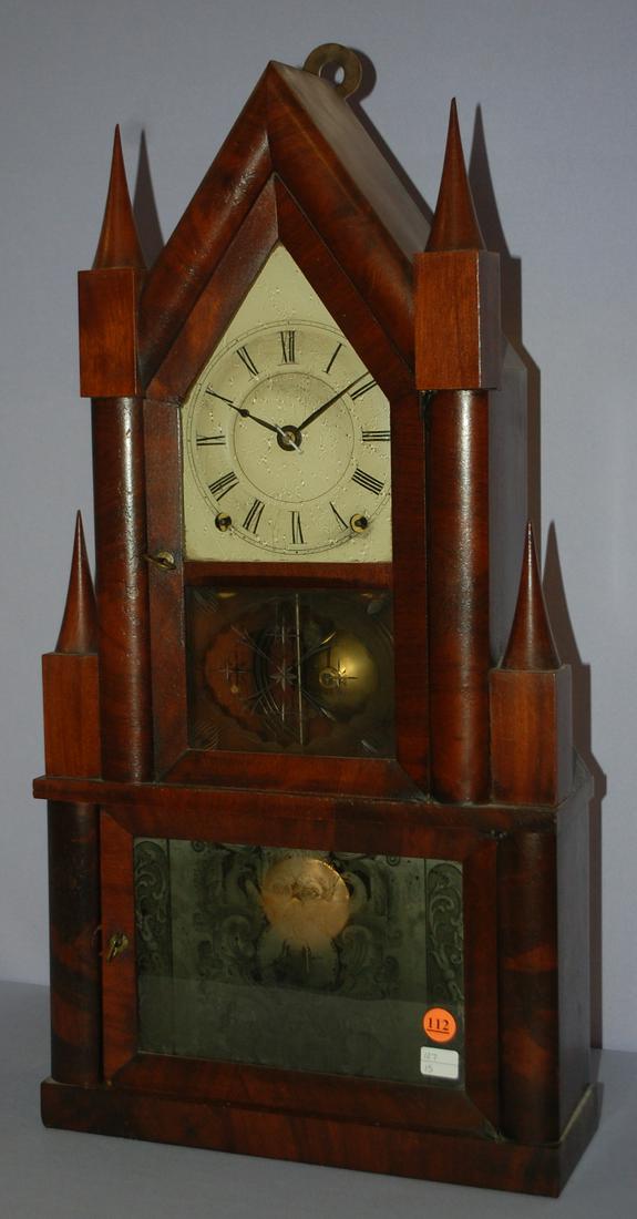 Terry & Andrews Double Steeple Clock (1 of 6)