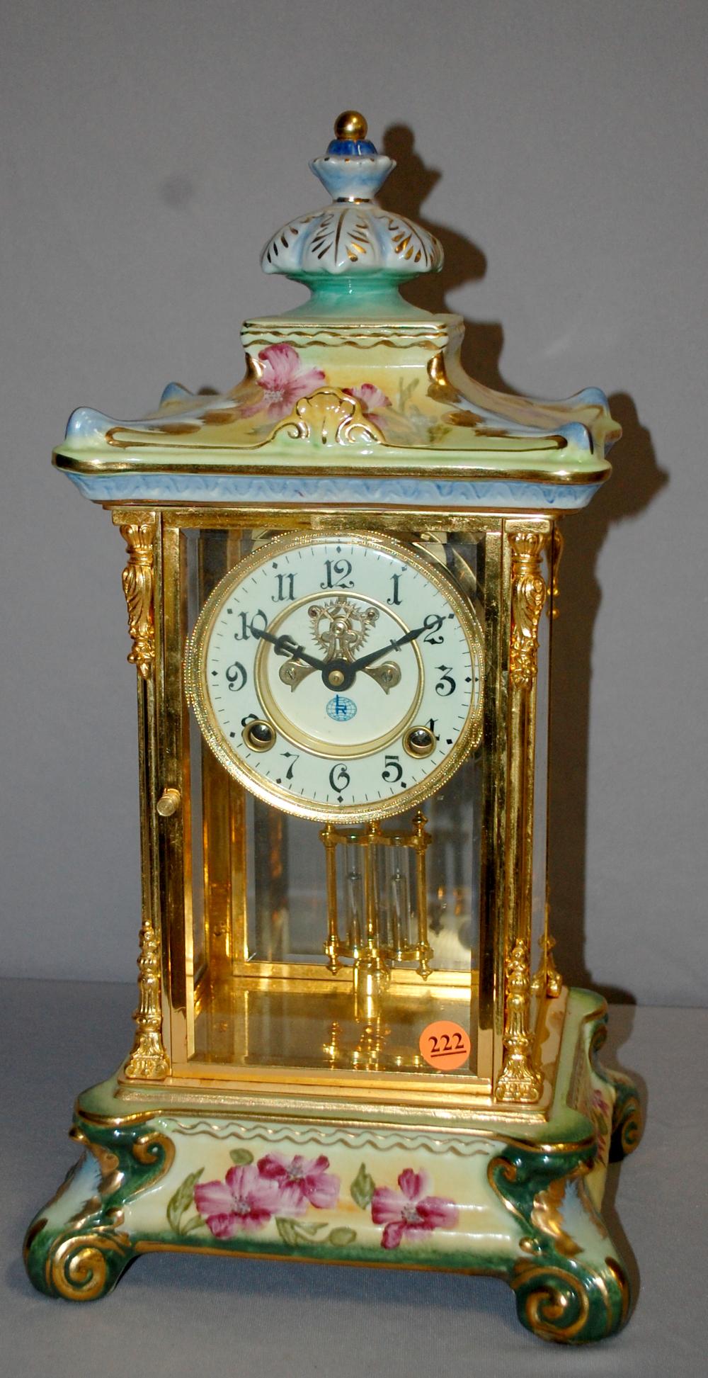 Vintage China Crystal Regulator Clock (1 of 7)