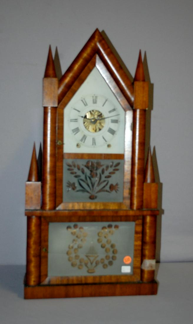 Birge & Fuller Double Fusee Steeple Clock (1 of 15)