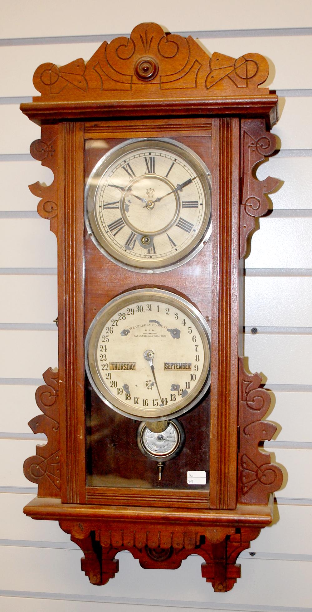 Waterbury Hanging Calendar 38 Clock May 15, 2021 Tom Harris