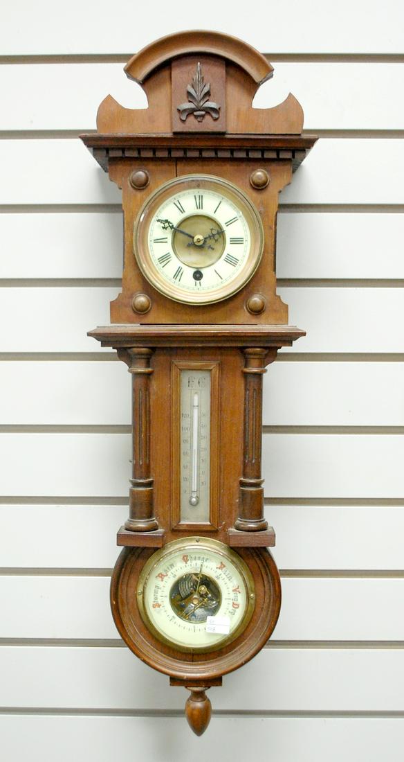 Time, Thermometer, Barometer Wall Clock (1 of 5)