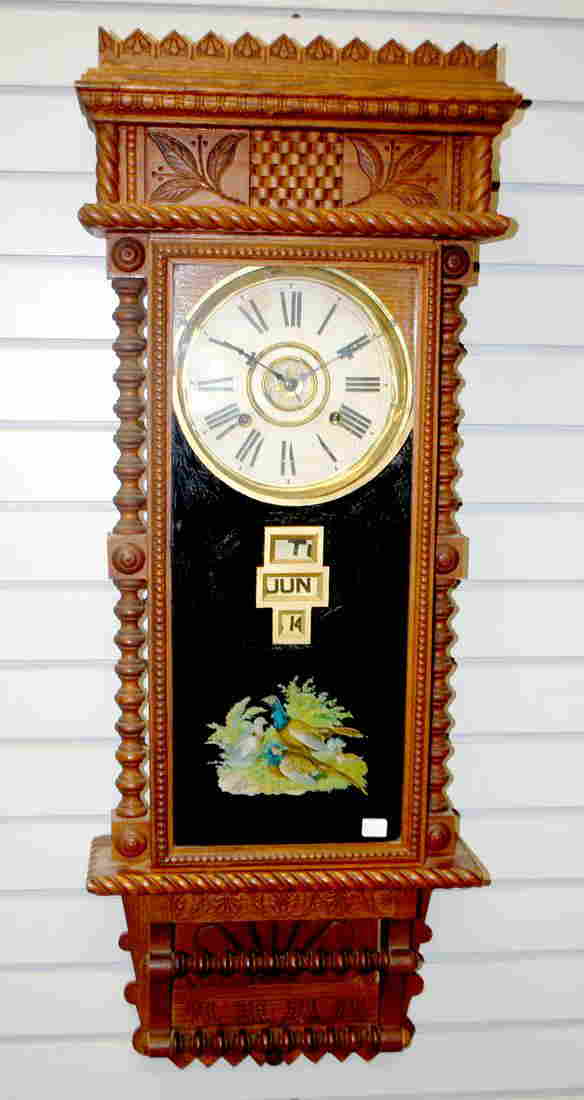 William L. Gilbert "Berkshire" Calendar Clock May 15, 2021 Tom