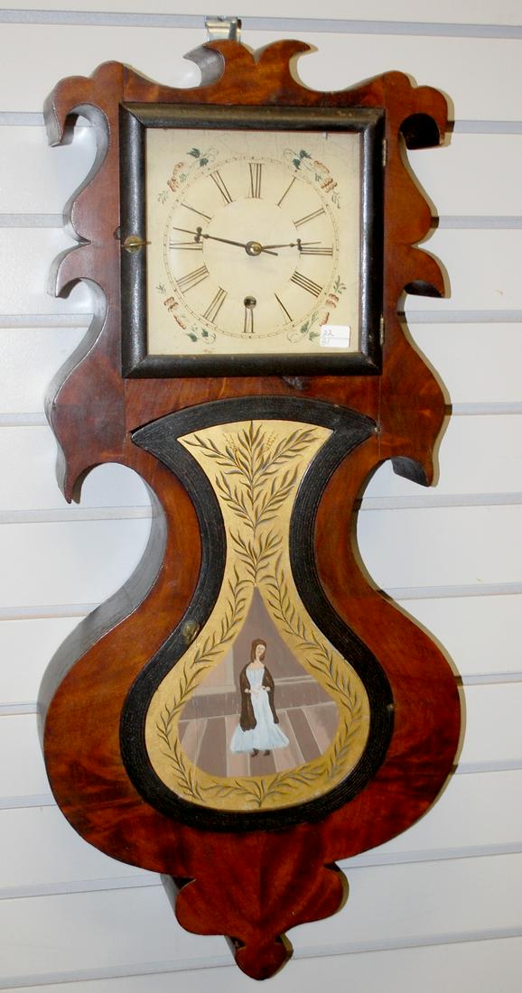 JC Brown Hanging Wall Acorn Clock (1 of 6)