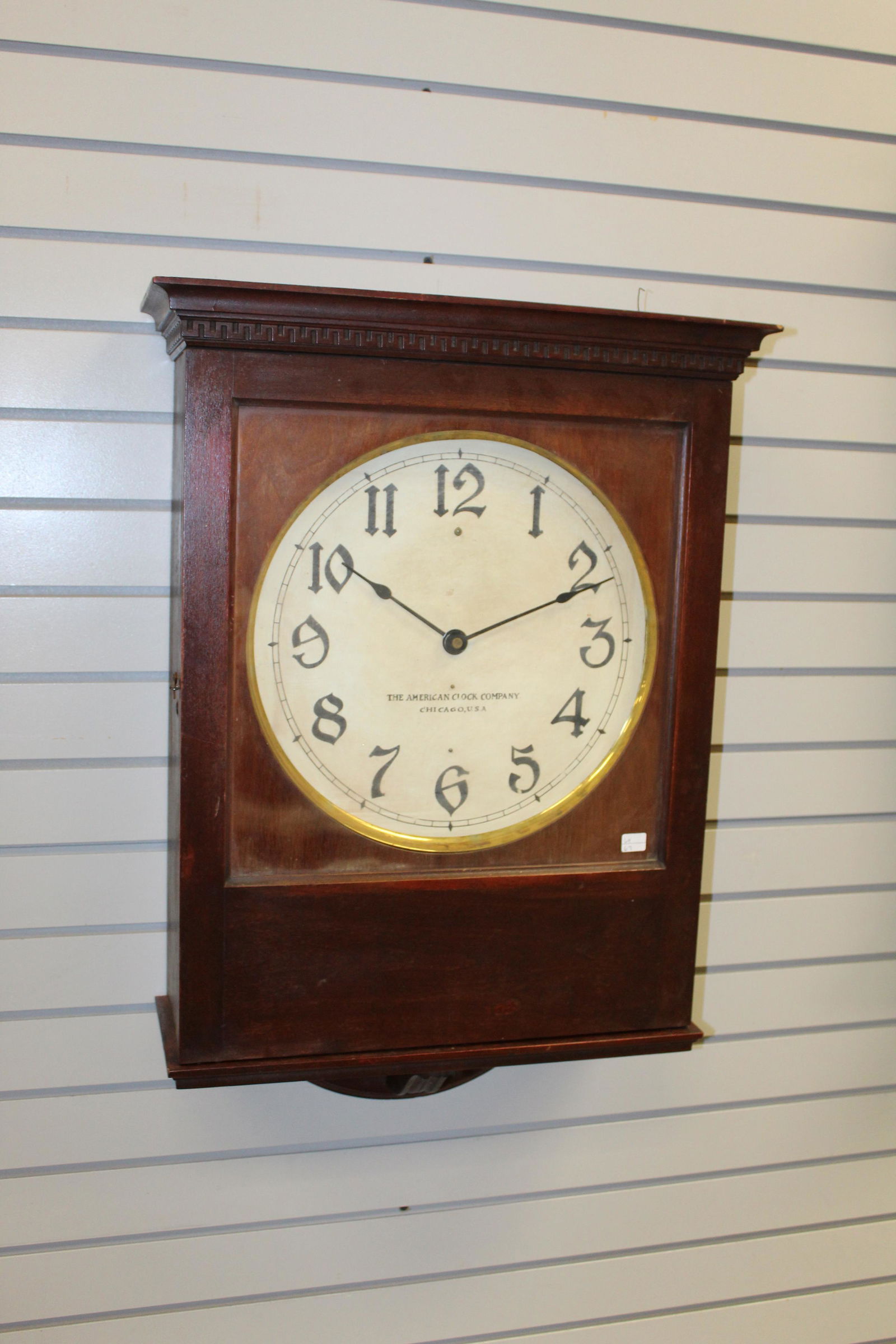 Antique American Clock Company, Square Self Windin (1 of 4)
