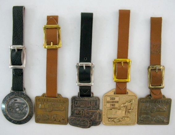 Group Of 5 Heavy Equipment Watch Fobs