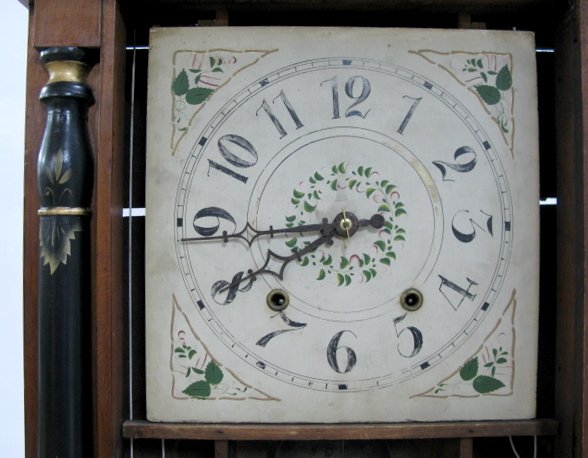 Langdon & Jones Stenciled Shelf Clock - 3