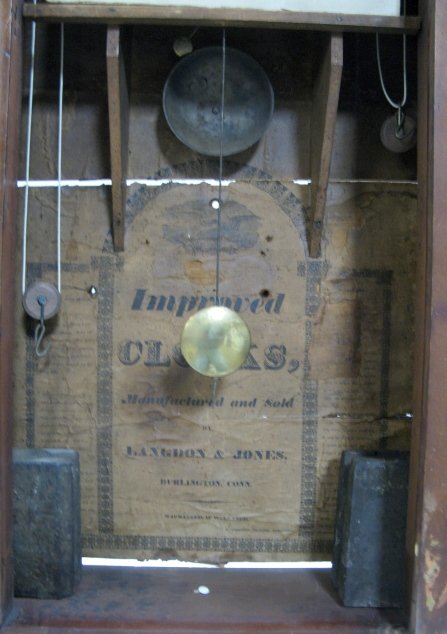 Langdon & Jones Stenciled Shelf Clock - 5