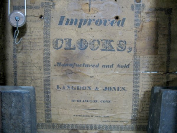 Langdon & Jones Stenciled Shelf Clock - 6