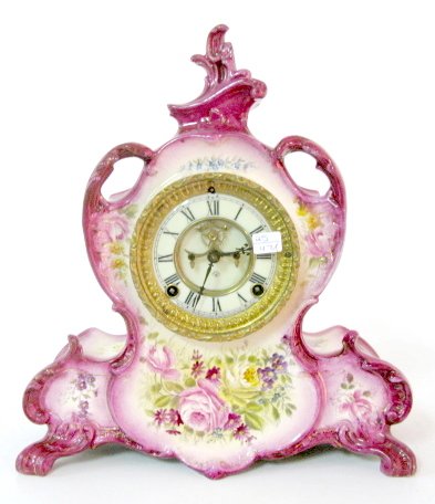 Ansonia Royal Bonn La Vendee China Clock