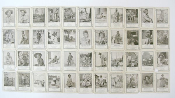 45 Early African American Playing Cards : 45 Early African American Playing Cards: depicting early African American workers and children. (Used condition.) All items sell As Is, Where Is, no guarantees of any kind. We accept Mastercard & Visa