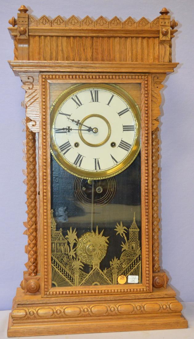 Antique Gilbert Shelf Clock (1 of 4)