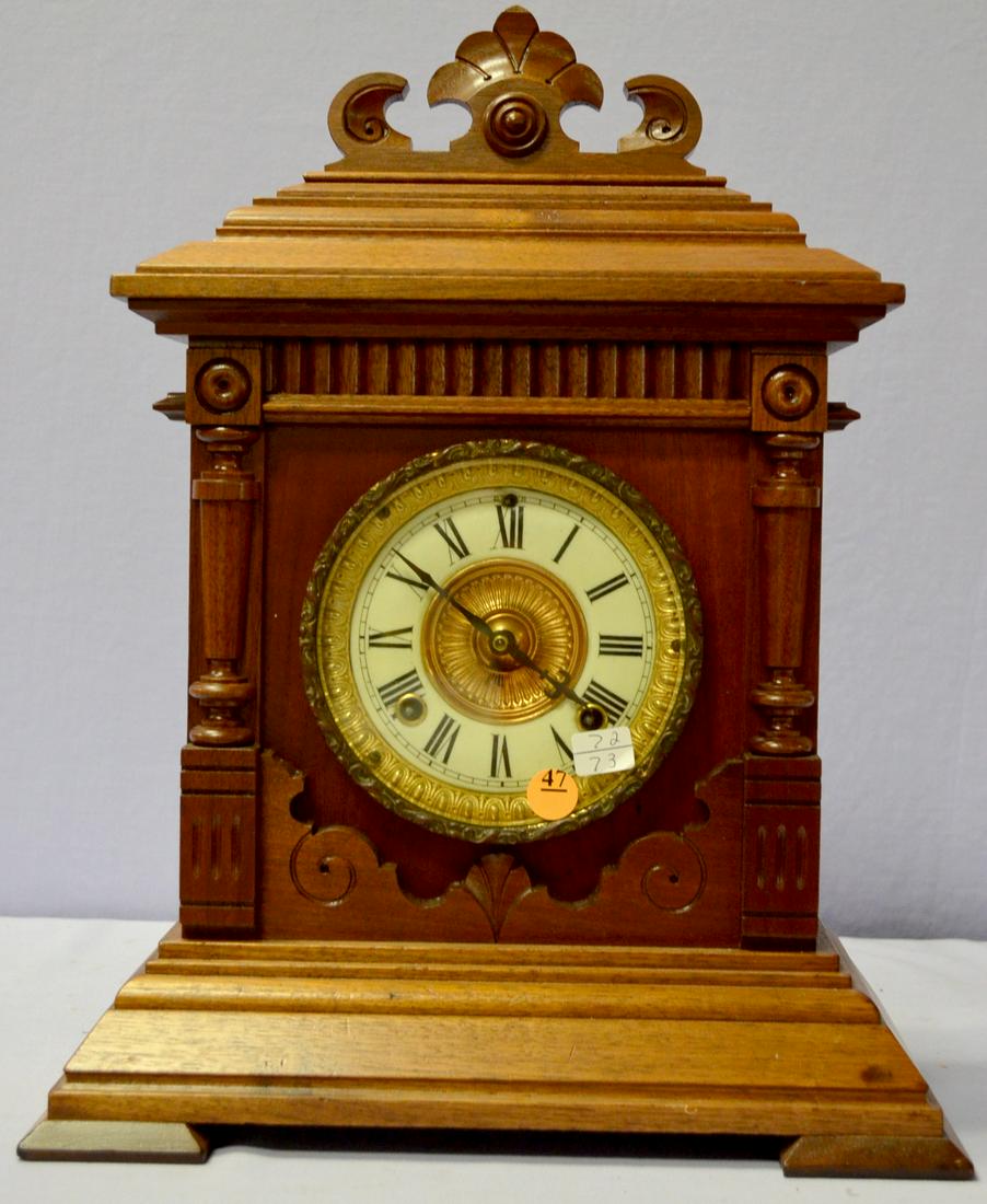 Antique Ansonia Cabinet Clock (1 of 6)