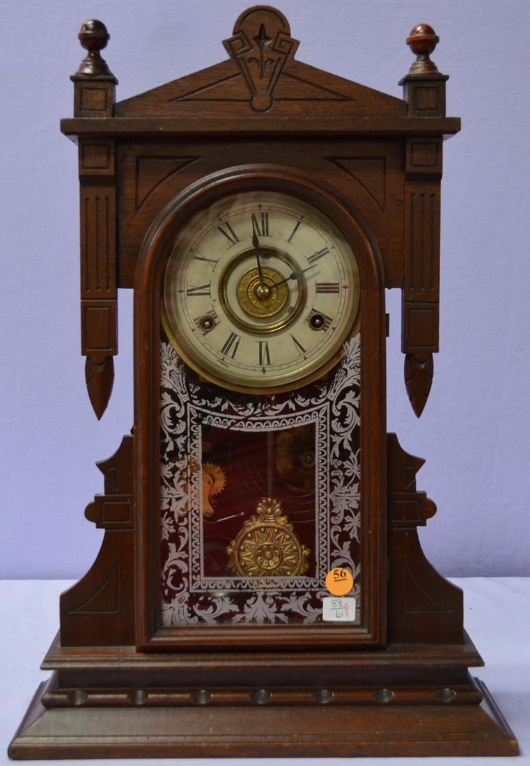 Antique New Haven Kitchen Clock (1 of 4)