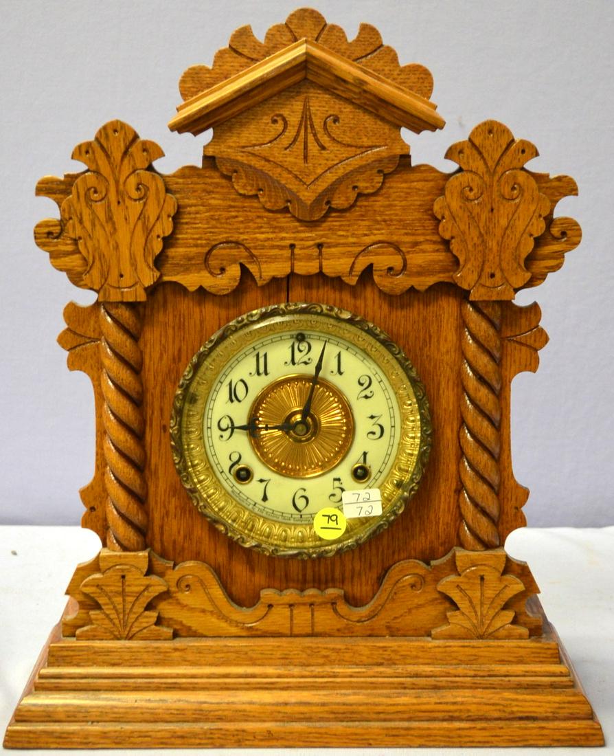 Antique Ansonia Cabinet Clock (1 of 5)