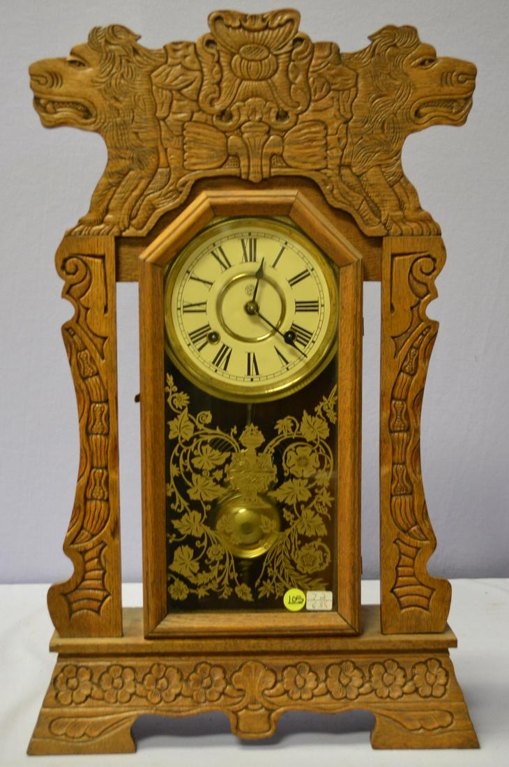 Antique New Haven Kitchen Clock (1 of 4)