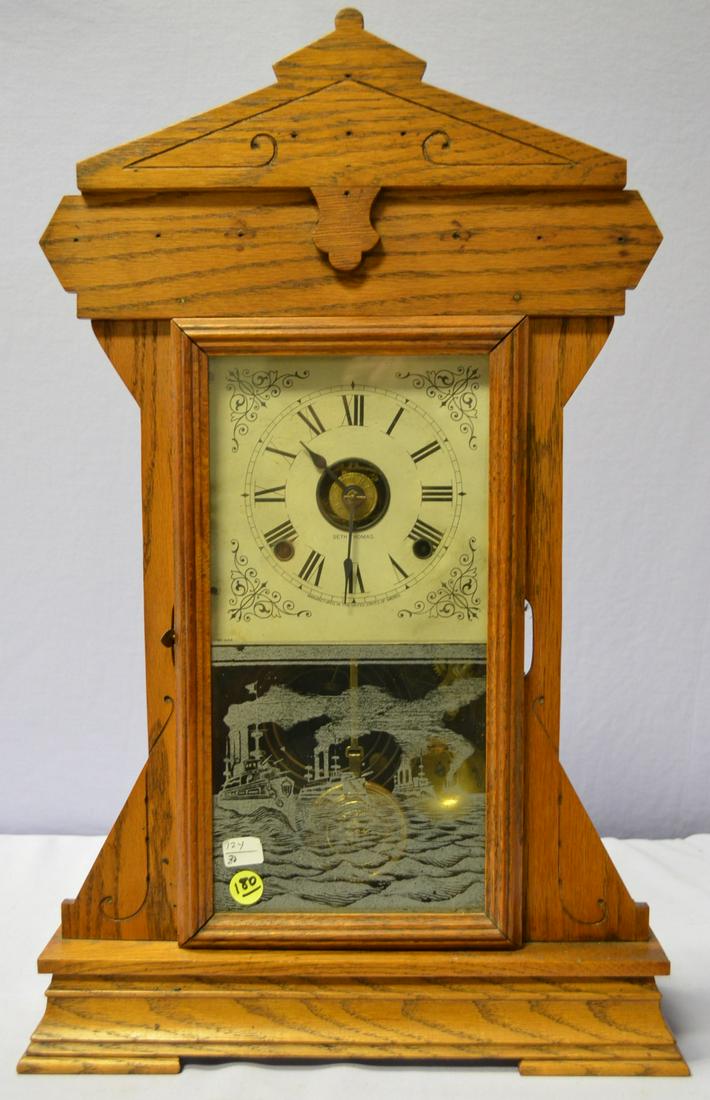 Antique Seth Thomas Shelf Clock (1 of 3)