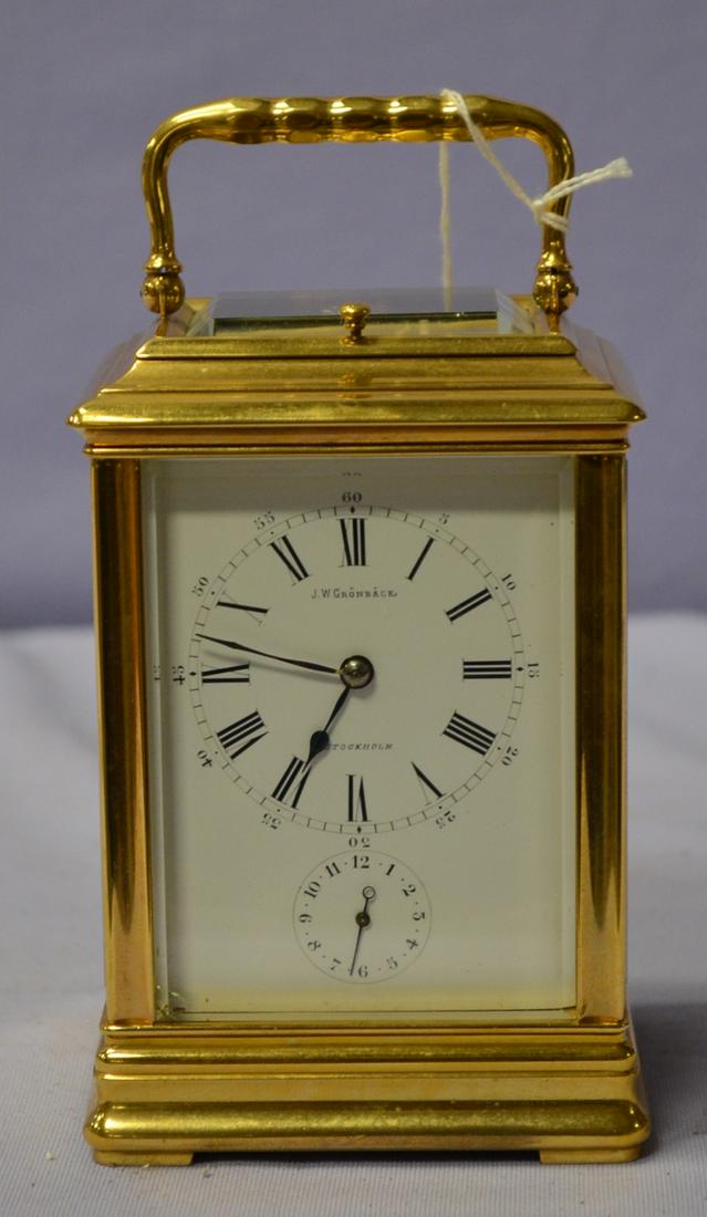 Antique Miniature Carriage Clock (1 of 4)