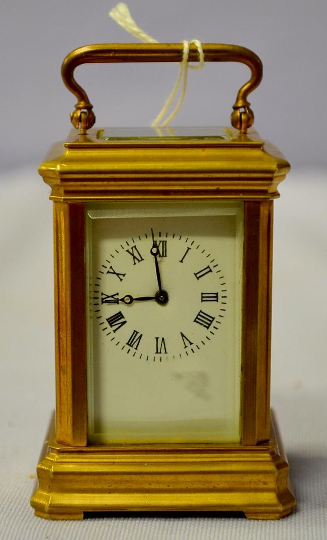 Tiny Antique Carriage Clock (1 of 3)