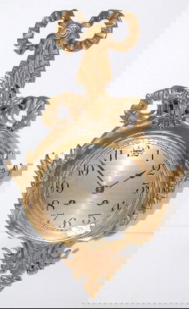 Chelsea Louis XVI Hanging Wall Clock: Chelsea Louis XVI Hanging Wall Clock: (Very Rare! See "Chelsea Clock Co. First Hundred Years" book) This clock was made for Wright, Kay & Co., Detroit. Serial no.157676 and 170807 is stamped into the