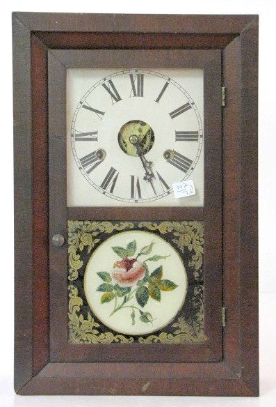 Seth Thomas Kitchen Model Mantle Clock: Seth Thomas Kitchen Model Mantle Clock: 8 day or 30 hour, the interior label states Thirty Hour Spring Clocks. The movement's round face plate is marked S. Thomas Plymouth, Conn. U.S.A. The strike is