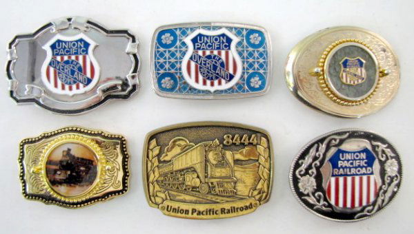 railroad belt buckle