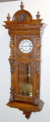 Walnut 3 Wt. Vienna Wall Regulator