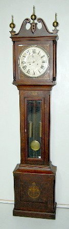 Antique Oak Tallcase Clock