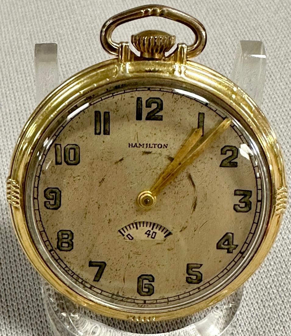 Hamilton Digital Pocket Watch Secometer 17J (1 of 4)