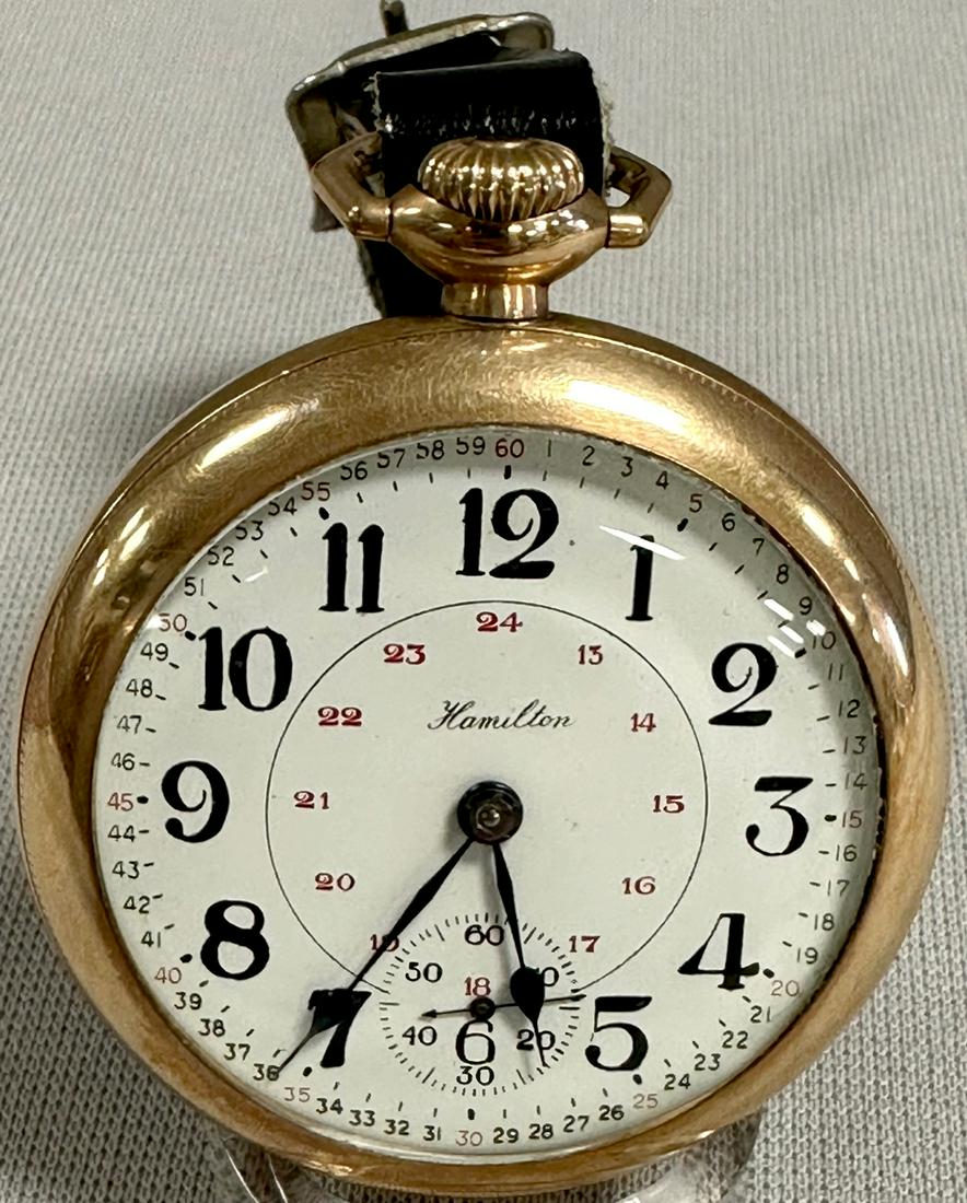 Hamilton 940 Pocket Watch 21J 18S (1 of 4)