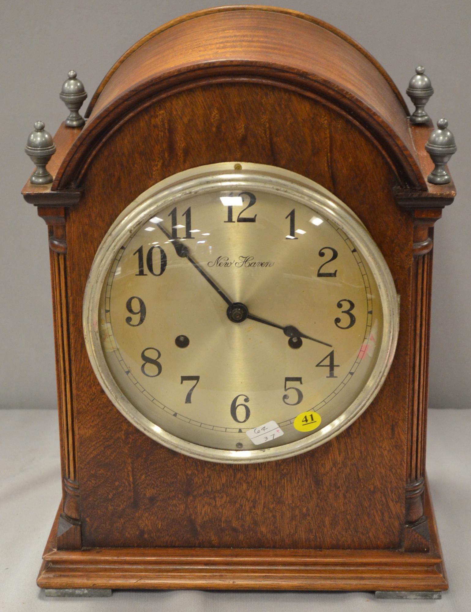 New Haven, West Minster Bracket Clock (1 of 5)