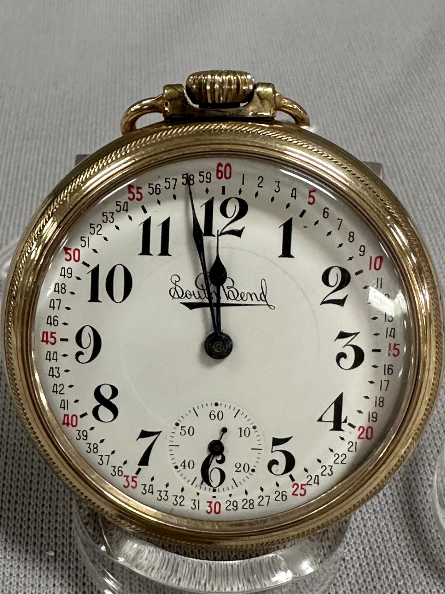 South Bend GR219 Pocket Watch (1 of 1)