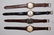 200: 4 Men's Wrist Watches: Cyma, Omega, Wittnauer +