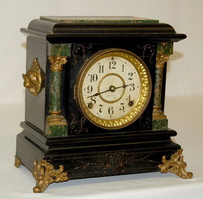 Seth Thomas Adamantine "Adele" Mantel Clock - 2