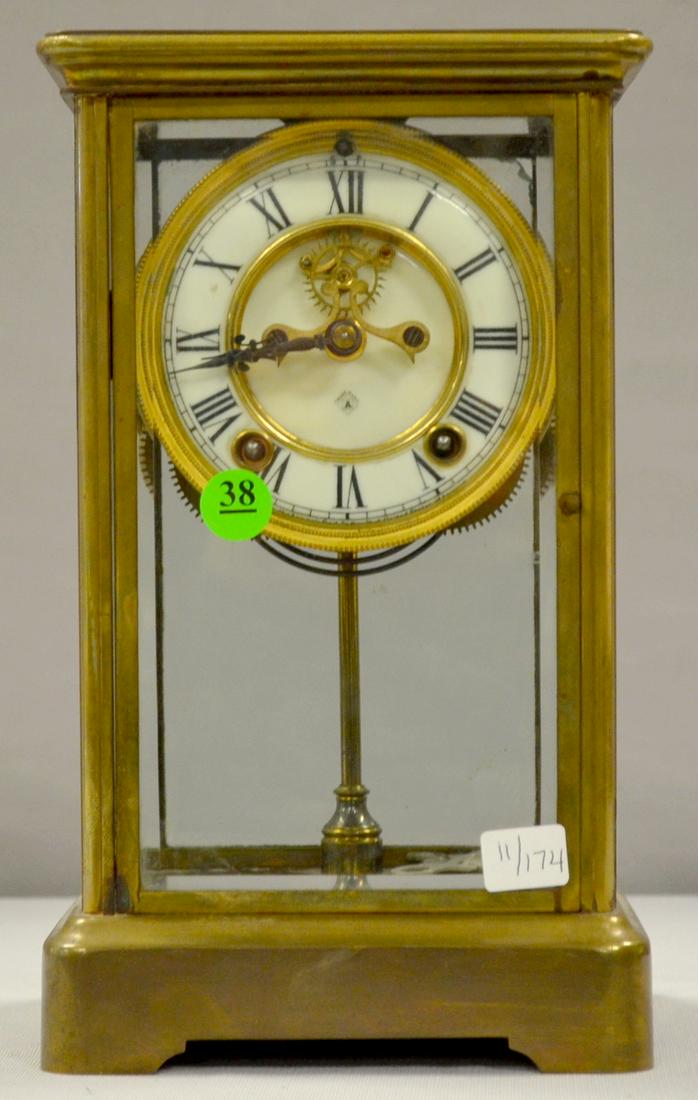Ansonia Crystal Regulator Clock (1 of 2)