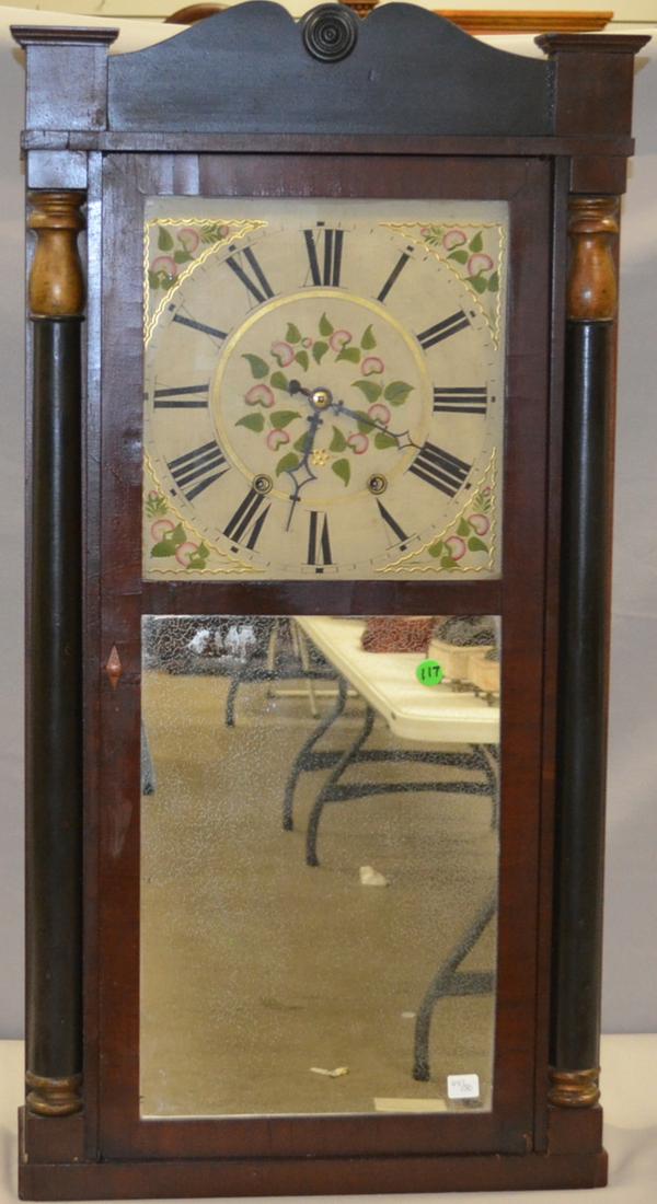 Jonathan Buer 8 Day Half Column Clock (1 of 1)