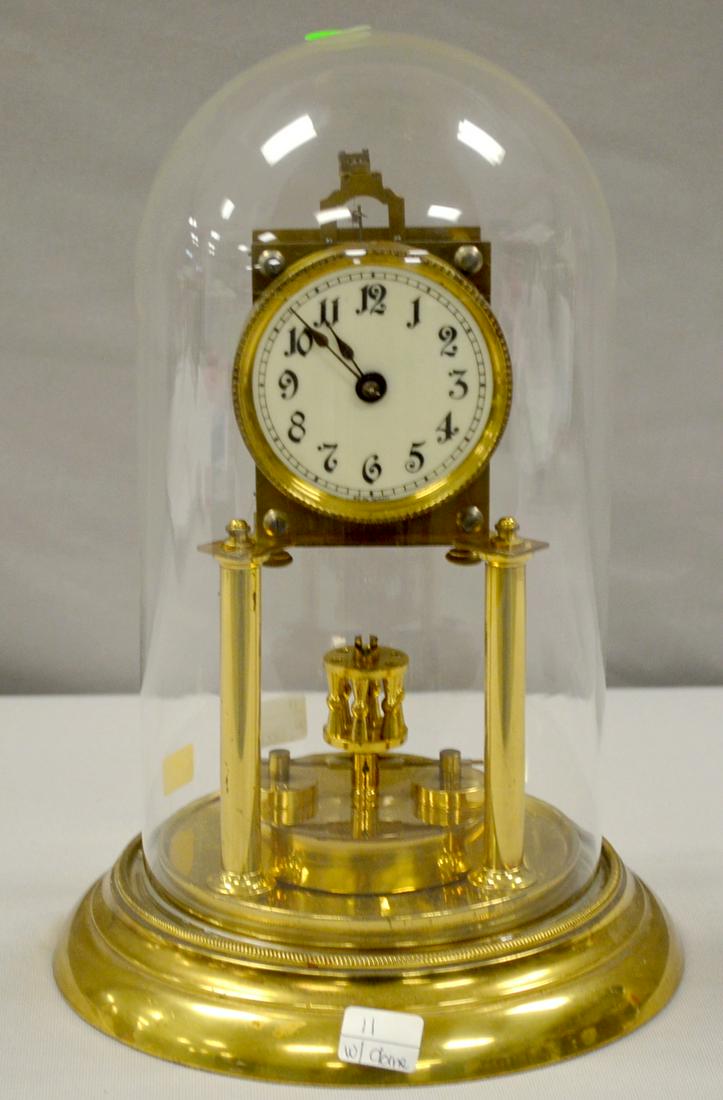 Disc Pendulum German Anniversary Clock (1 of 1)