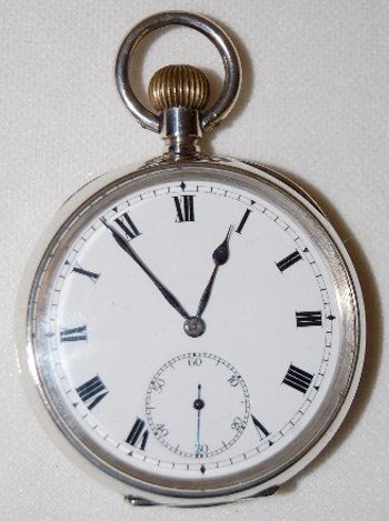 Zenith 15J, 14S, OF, SW & S, .925 Pocket Watch: Zenith 15J, 14S, OF, SW & S, .925 Pocket Watch: Swiss made, serial number 2382398. The SS dial looks good. In a case marked 925 inside the dust cover along with No. 3132435. On the case back there is