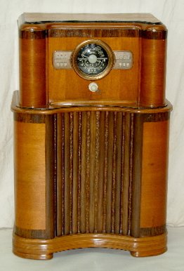 Black Dial Zenith Console Radio: Black Dial Zenith Console Radio 42" T x 27" W x 14 1/2" D. *Please note, this item ships F.O.B. which means you, the buyer, must make all packing and shipping arrangements.