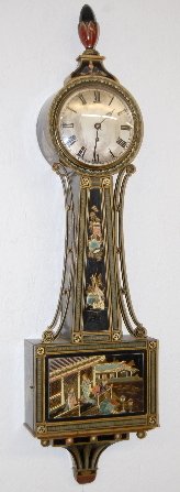 Grimshaw, Baxter & JJ Elliott London Banjo Clock