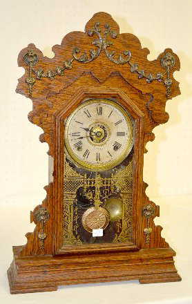 Seth Thomas Oak Metal Series No 6 Kitchen Clock 6 Kitchen Clock