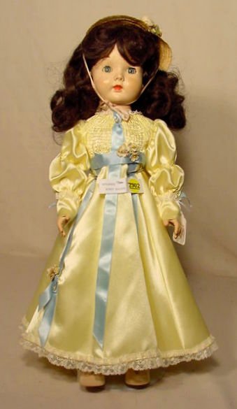 Effanbee Hard Plastic "Honey" Walker Doll NR: Hard plastic doll marked Effanbee: "Honey" walker; sleep eyes; closed mouth (Not original hair) 19" T