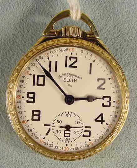 Elgin B.W. Raymond 571 21J Pocket Watch