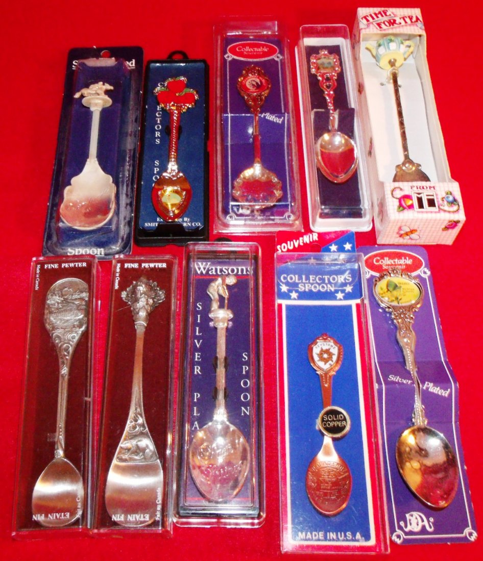 Vintage Collectors Spoons States and Landmarkes (1 of 1)