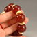 Chinese Red Agate Beads Bracelet - 4