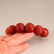 Vintage Chinese Red Agate Beads Bracelet - 4
