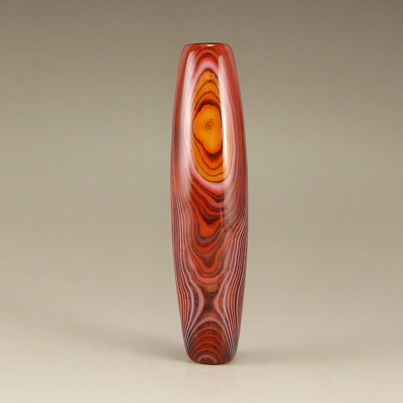 Chinese Tibet DZI Agate Lucky Pendant (1 of 5)