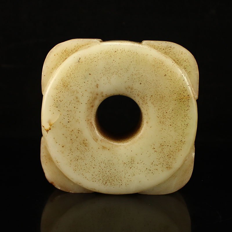 Chinese Han Dynasty Hetian Jade Cong (1 of 6)