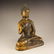 Chinese Gilt Gold Bronze Siddhartha Buddha Statue - 3