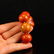 Beautiful Chinese Natural Red Agate Beads Bracelet - 7
