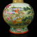 China Gilt Gold Famille Rose Double Ears Porcelain Vase - 7